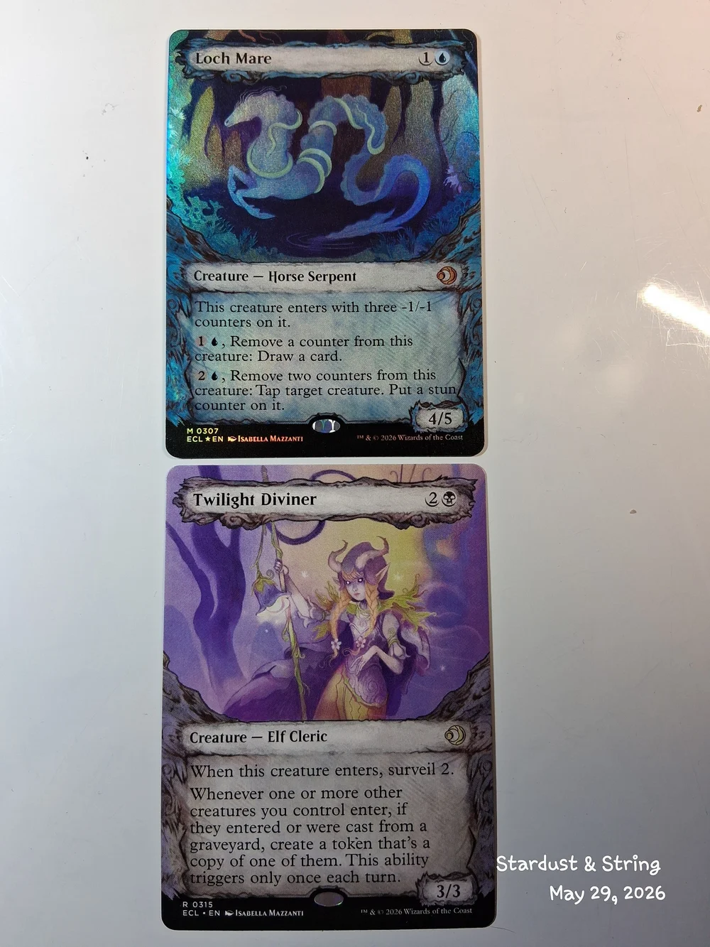 Magic The Gathering ECL Rare And Mythic Foil 17 Card Lot
